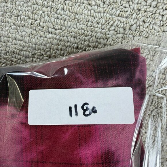 Decibel Tye Dye Long Sleeve Button Up Shirt Pink Black Men’s Size XXL - Picture 8 of 8